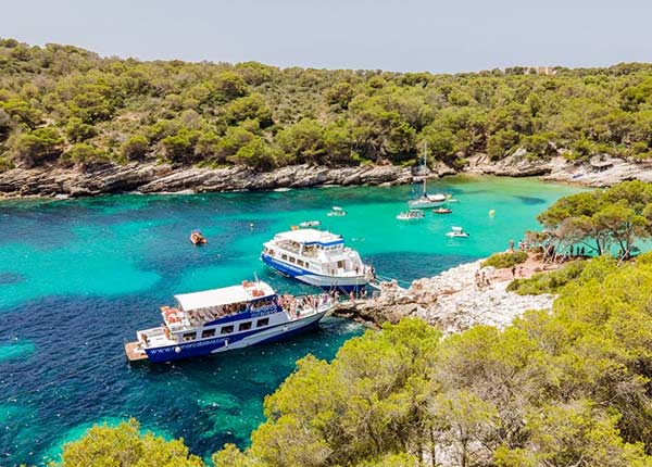 Excursiones en barco desde Ciutadella