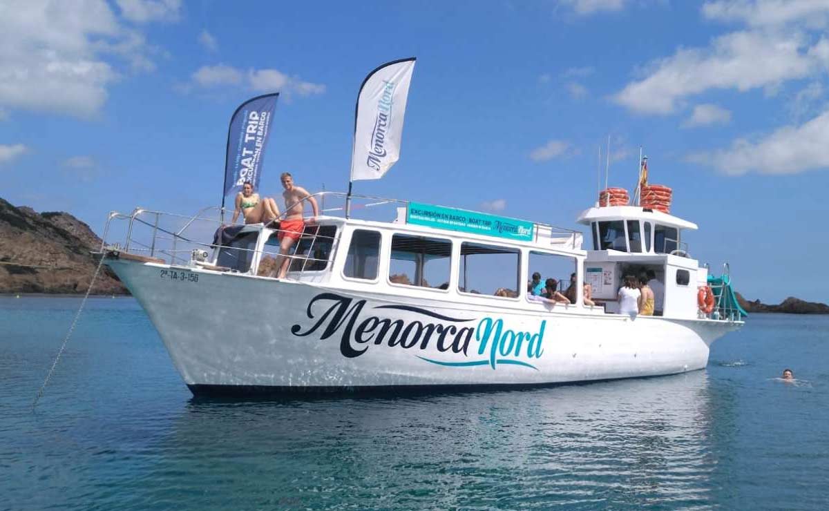Excursiones en Barco desde Fornells - Menorca