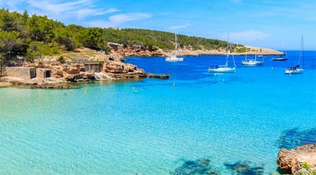 Paseo en barco en Formentera