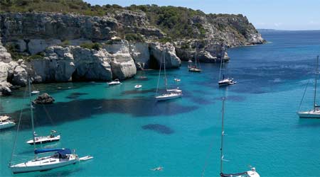 Paseo en Barco en Menorca